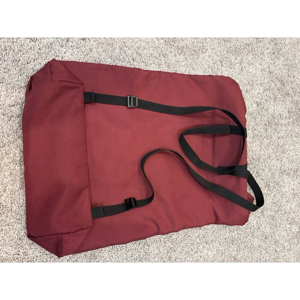 On Cloud Running Ambassador Backpack / Tote Bag Unisex Red Burgundy School Bag